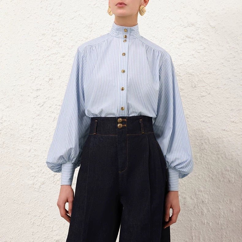Zimmer 25fw commuting buttons shirt