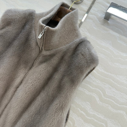 Loro 25fw retro vest