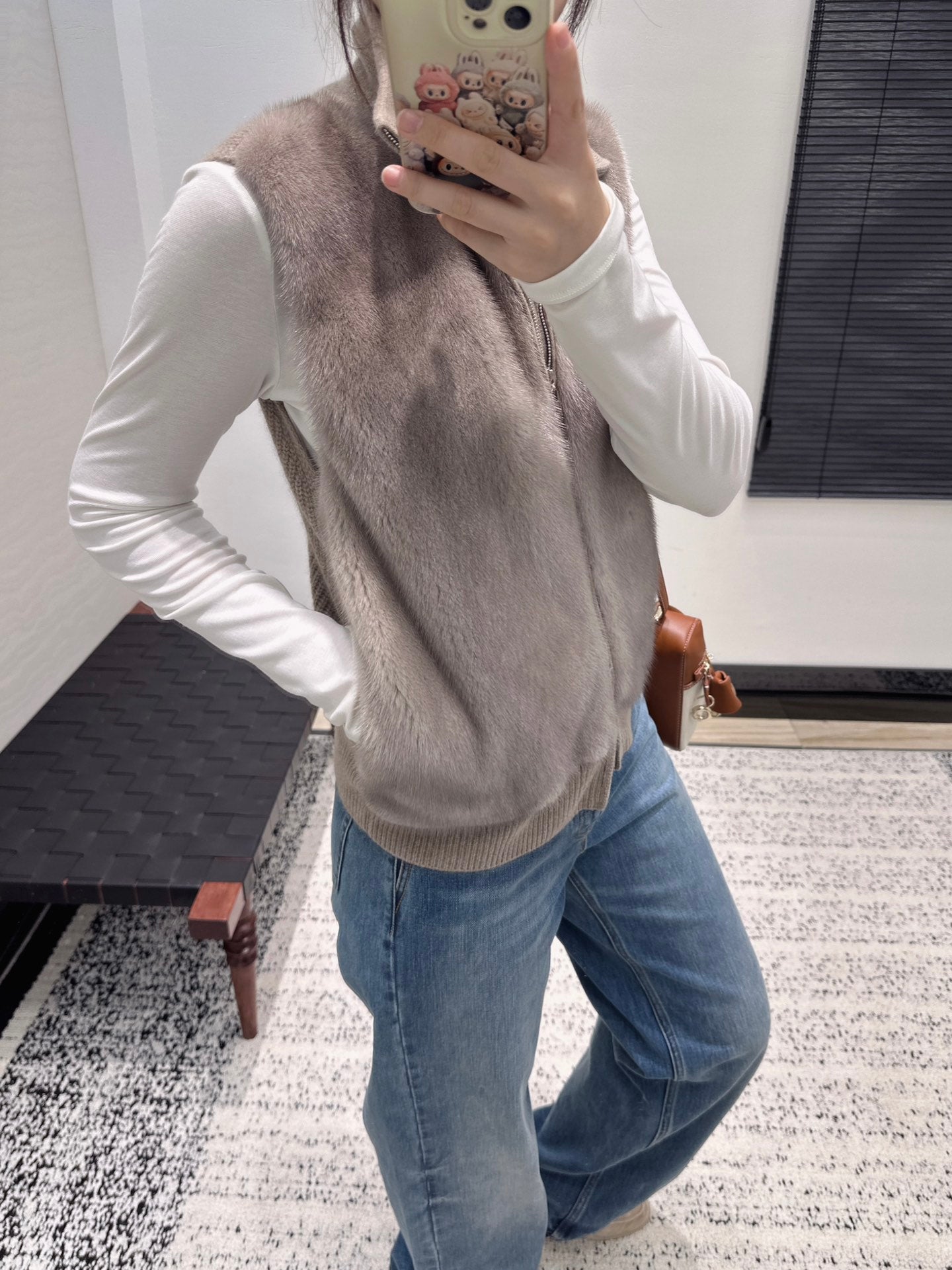 Loro 25fw retro vest