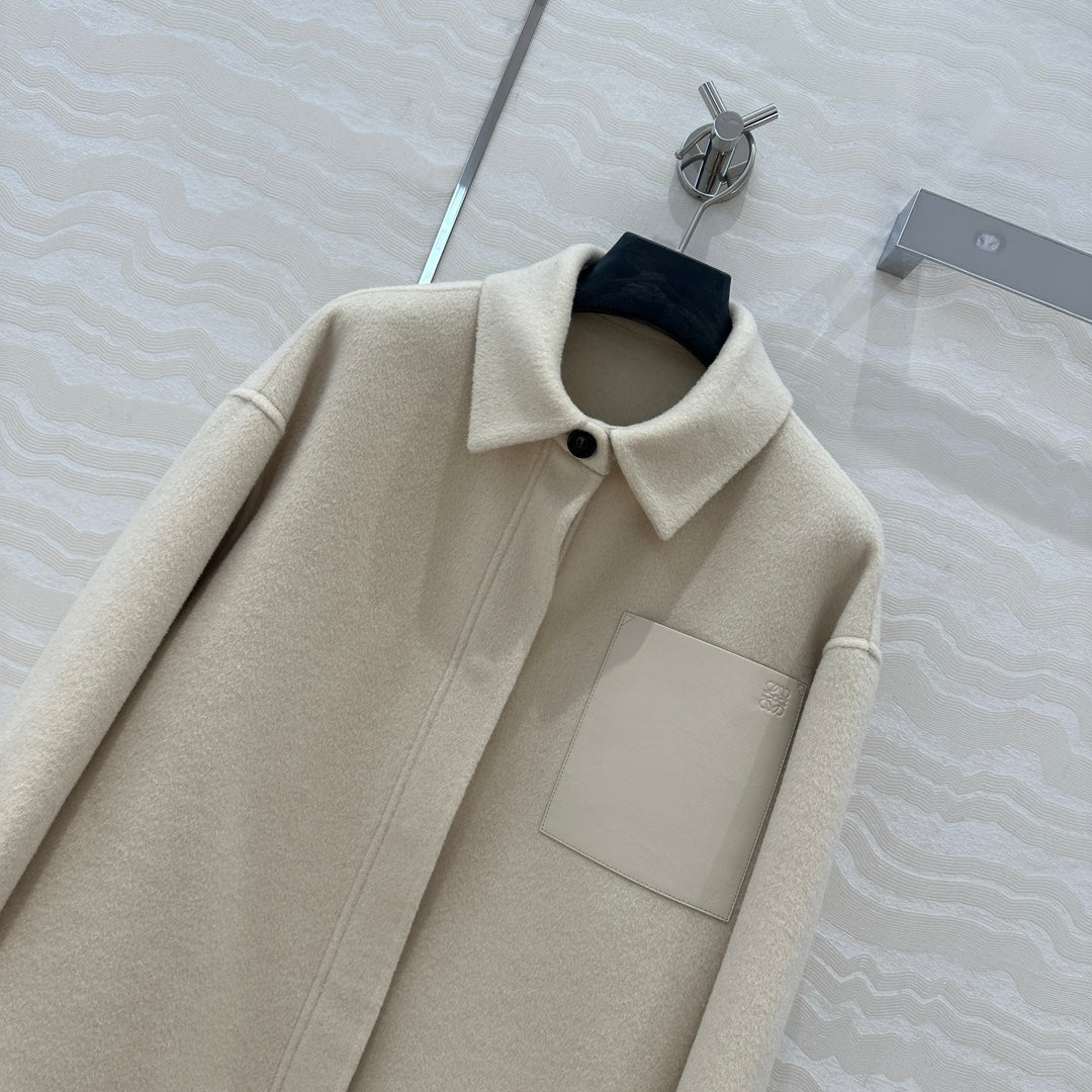 Loe 25fw cashmere coat