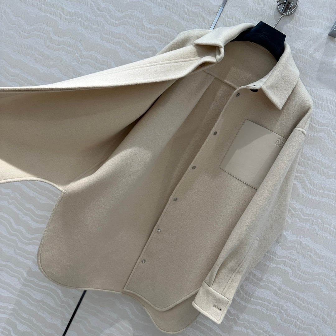 Loe 25fw cashmere coat