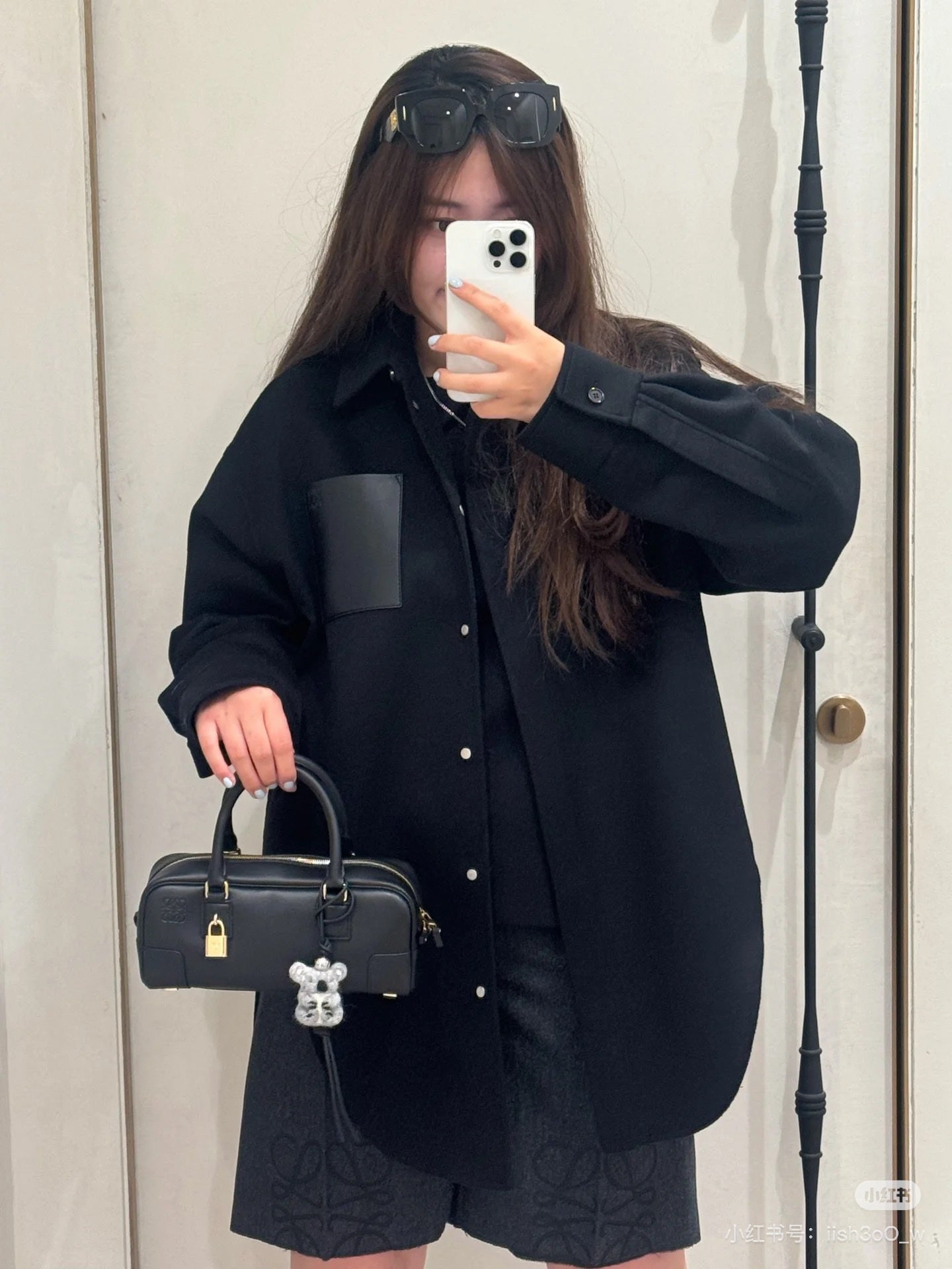 Loe 25fw cashmere coat