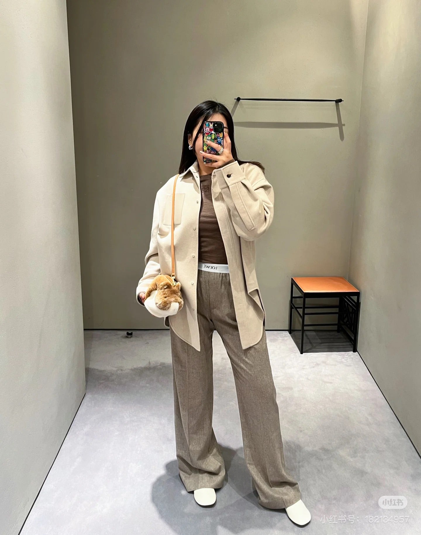 Loe 25fw cashmere coat