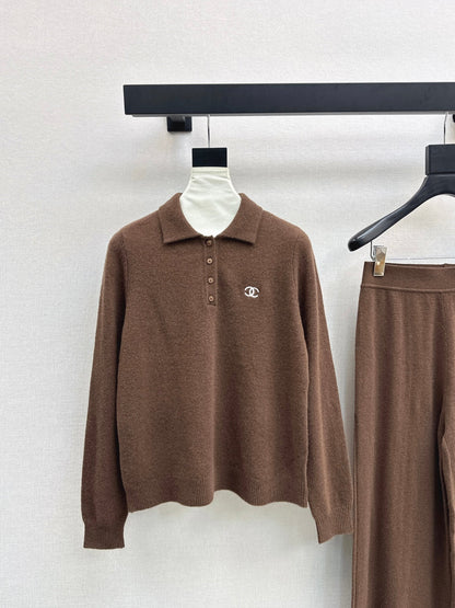 Chan 25fw knitted suit