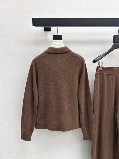 Chan 25fw knitted suit