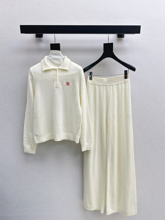 Chan 25fw knitted suit