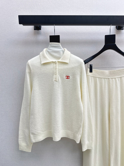 Chan 25fw knitted suit