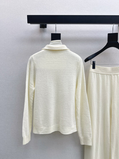 Chan 25fw knitted suit