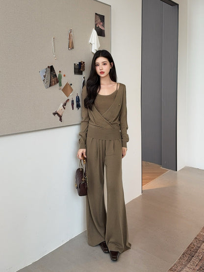 Max 25fw knitted suit