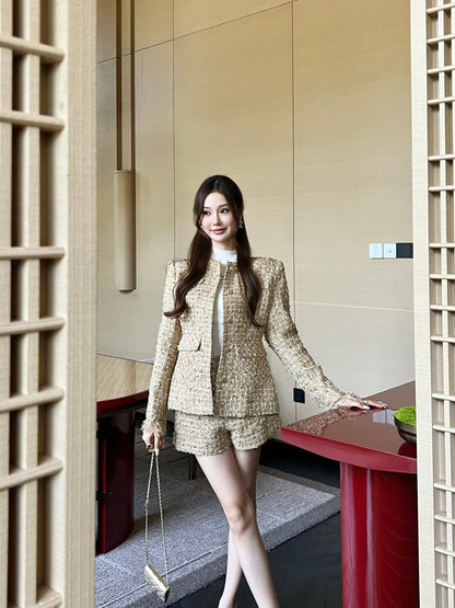Chan 25fw woven suit
