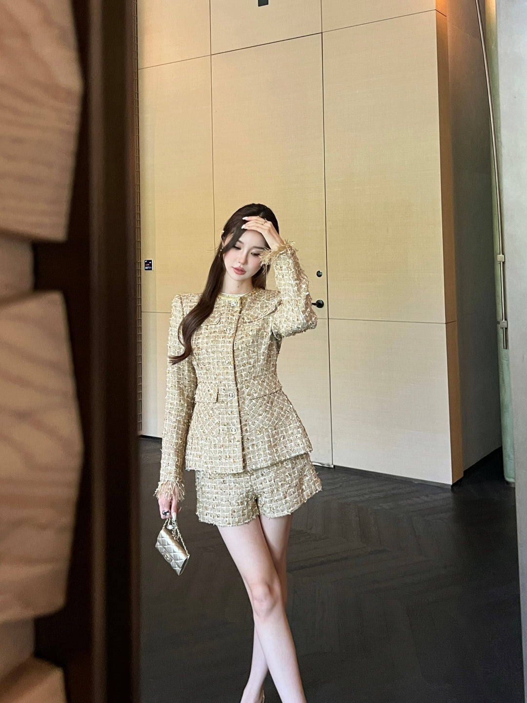 Chan 25fw woven suit