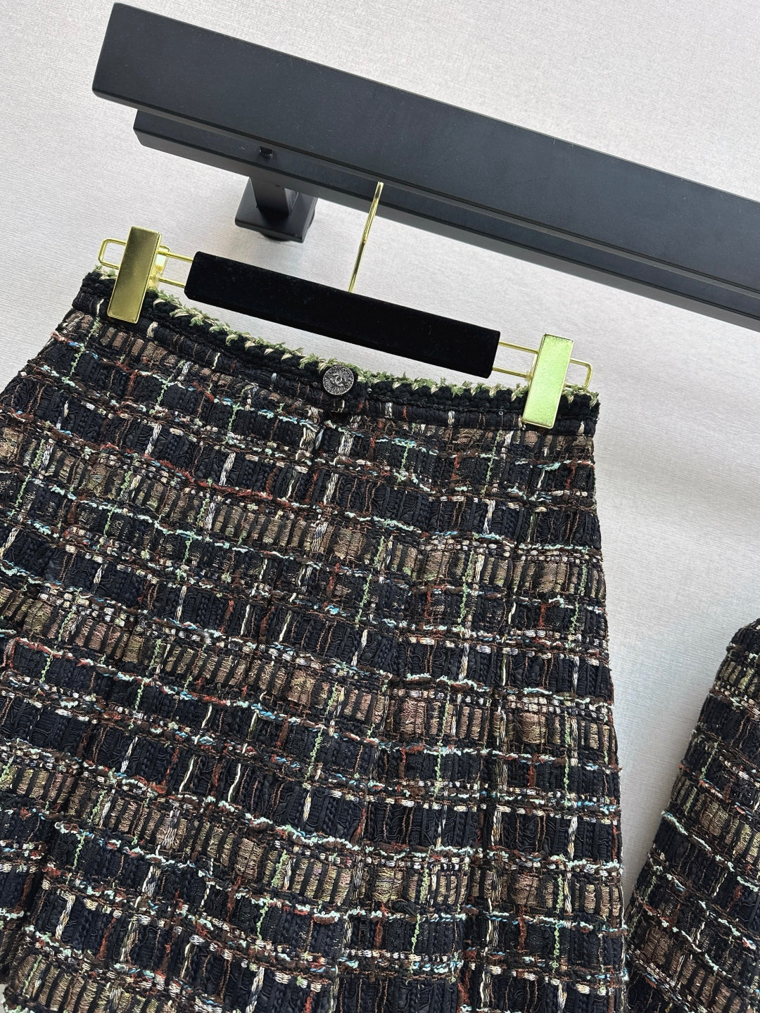 Chan 25fw woven skirt