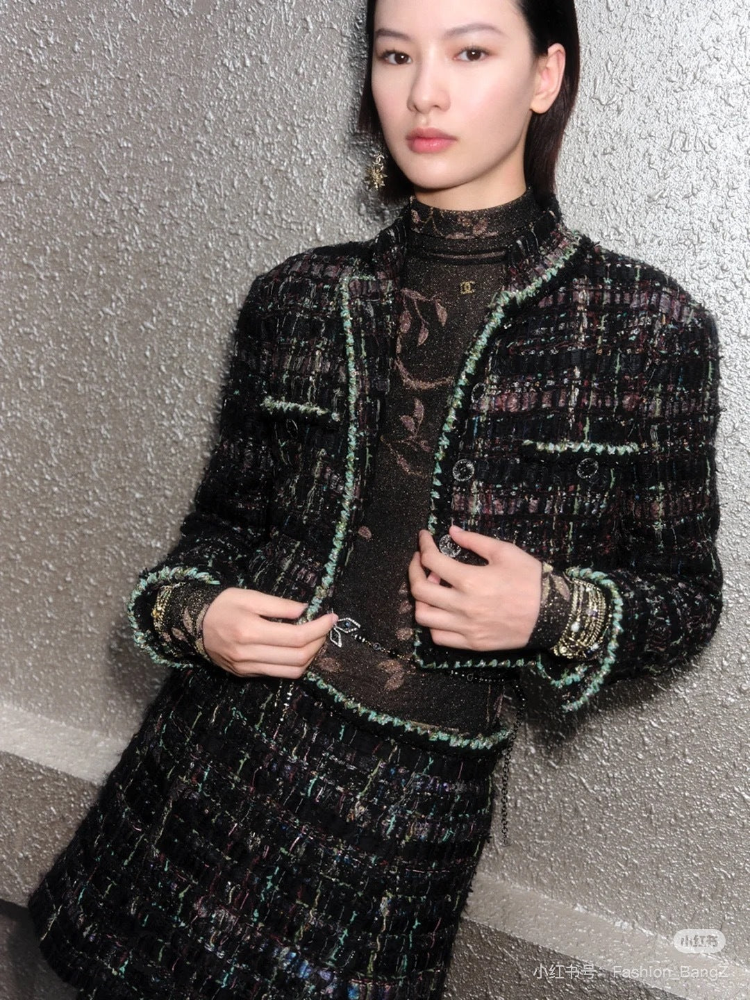 Chan 25fw woven jacket