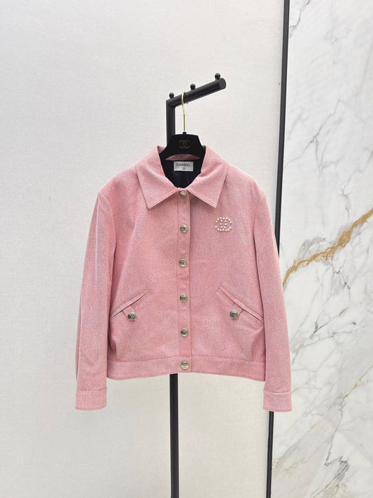 Chan 25fw leather jacket