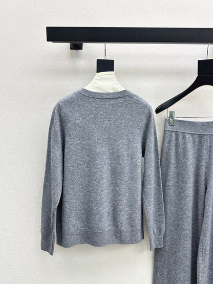 Chan 25fw knitted suit