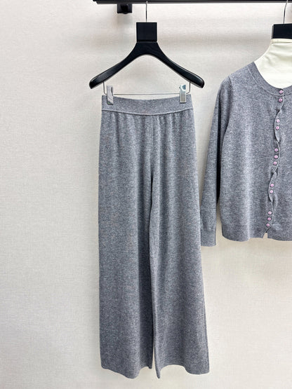 Chan 25fw knitted suit