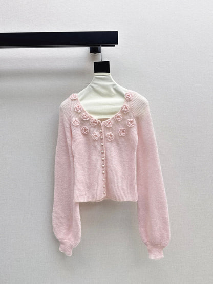 Chan 25fw knitted cardigan