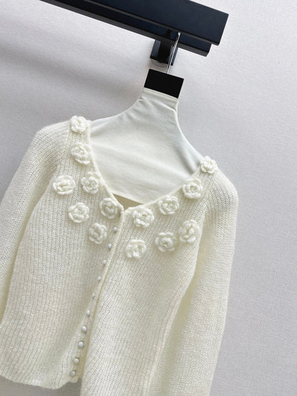 Chan 25fw knitted cardigan