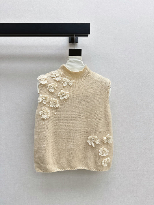 Chan 25fw knitted vest