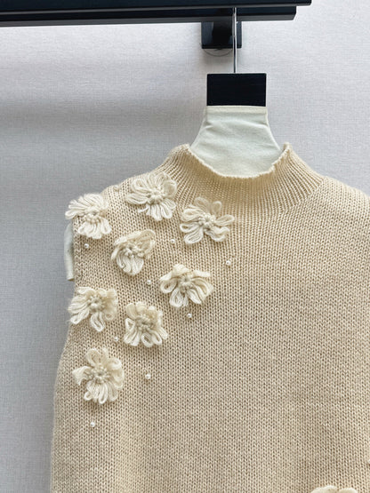 Chan 25fw knitted vest