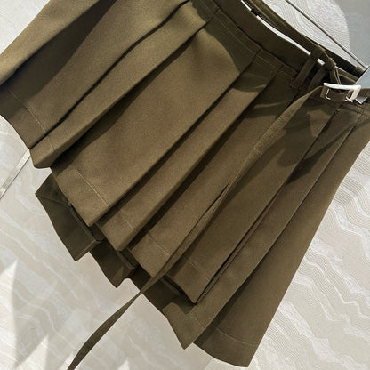 Acn 25fw pleated skirts