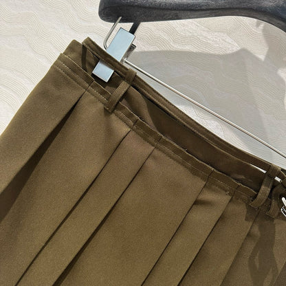 Acn 25fw pleated skirts