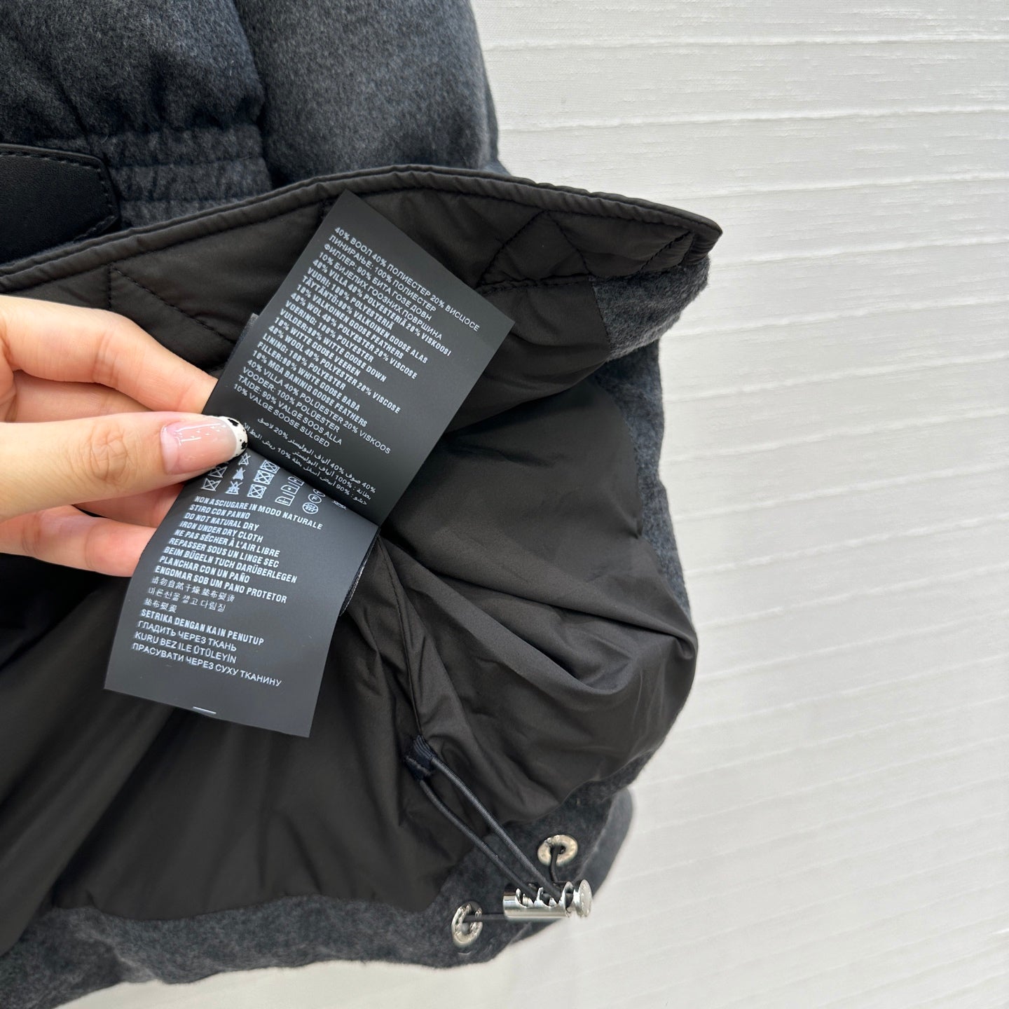 Pra 25fw down jacket
