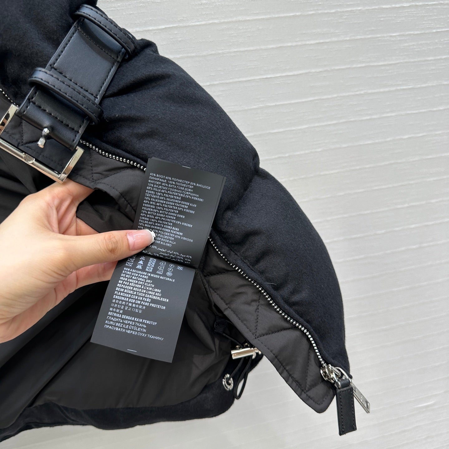 Pra 25fw down jacket