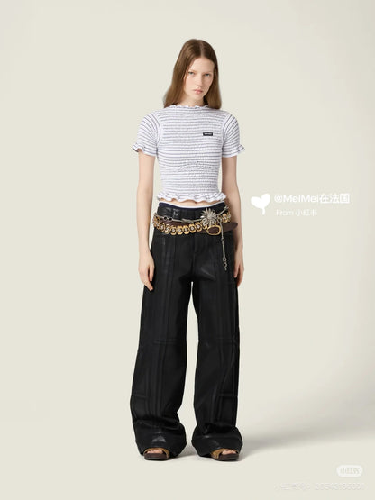 Miu 25fw retro jeans