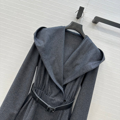 Alai 25fw hoodie dress