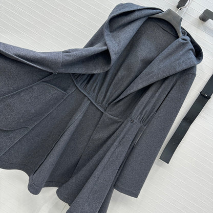 Alai 25fw hoodie dress