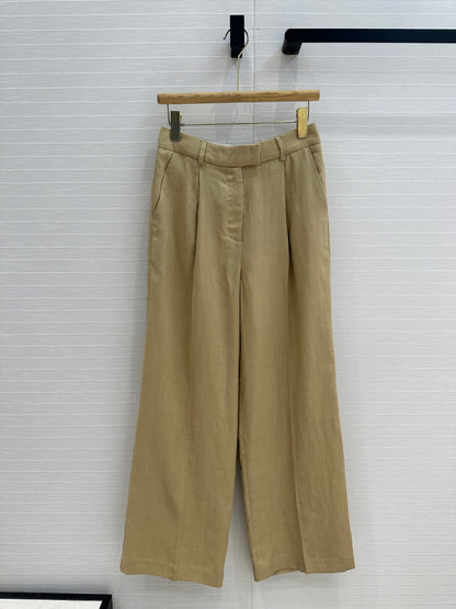 Brune 25fw linen pants