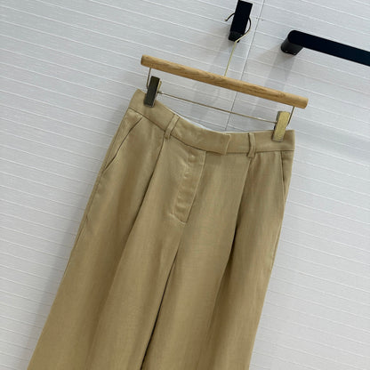 Brune 25fw linen pants