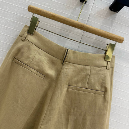 Brune 25fw linen pants