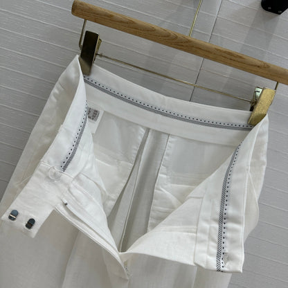 Brune 25fw linen pants
