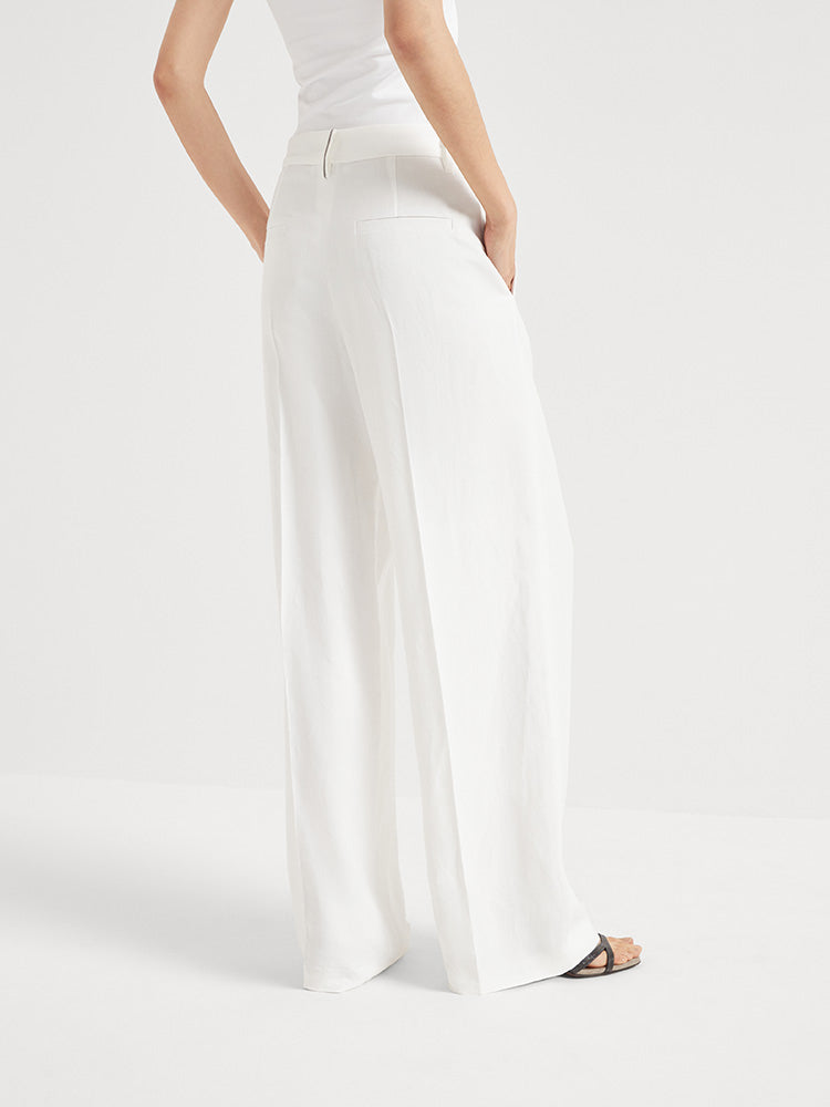 Brune 25fw linen pants