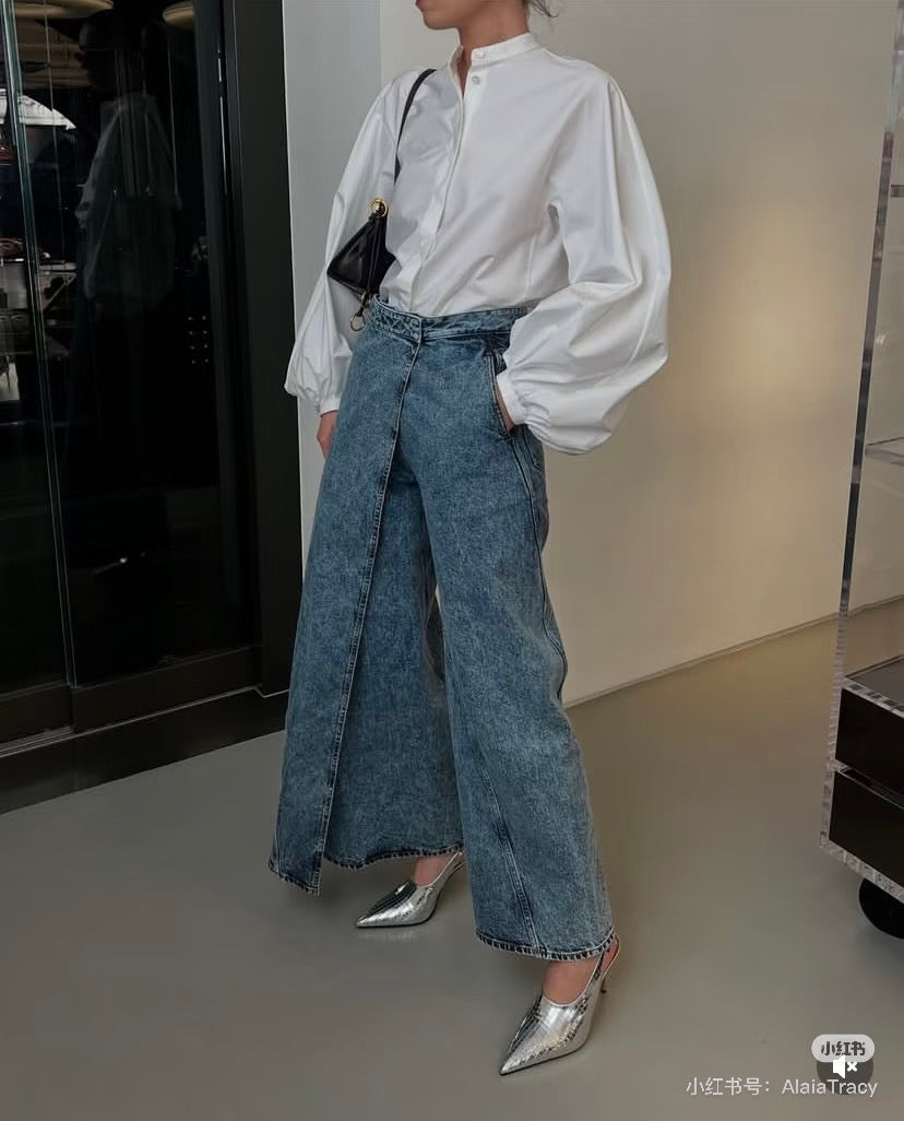 Alai 25fw all-match jeans