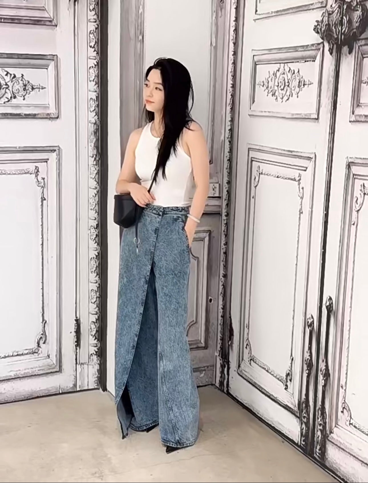 Alai 25fw all-match jeans