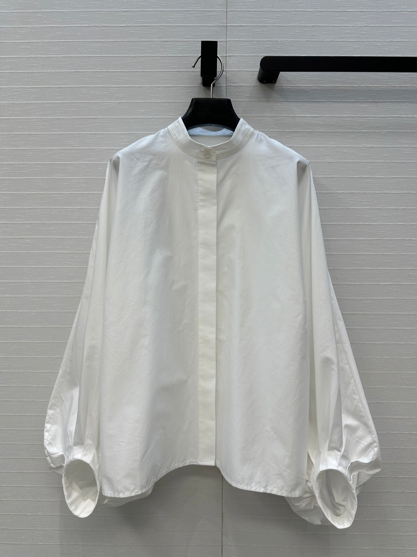 Alai 25fw pleated shirt
