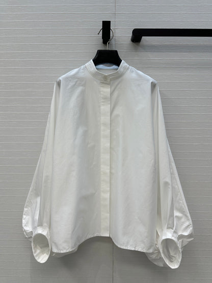 Alai 25fw pleated shirt