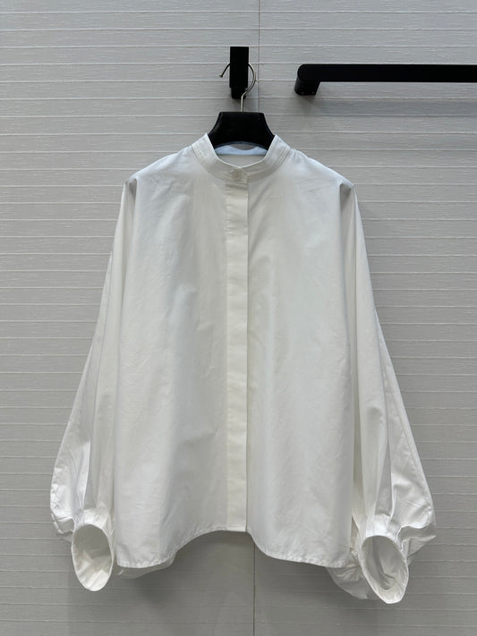 Alai 25fw pleated shirt