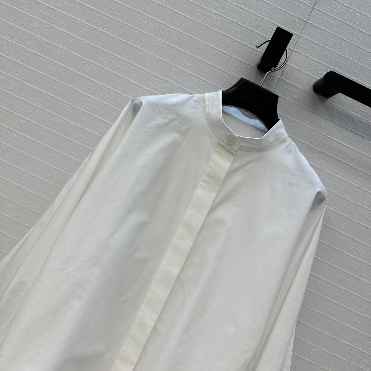 Alai 25fw pleated shirt