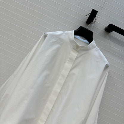 Alai 25fw pleated shirt