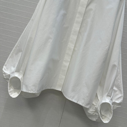 Alai 25fw pleated shirt