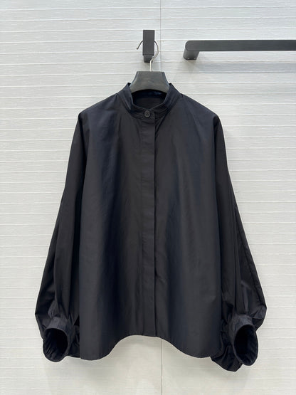 Alai 25fw pleated shirt