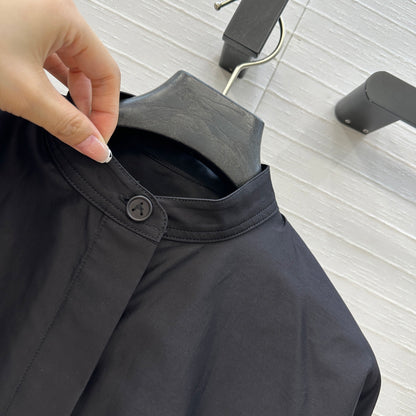 Alai 25fw pleated shirt