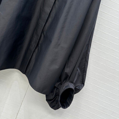 Alai 25fw pleated shirt