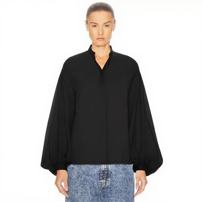 Alai 25fw pleated shirt