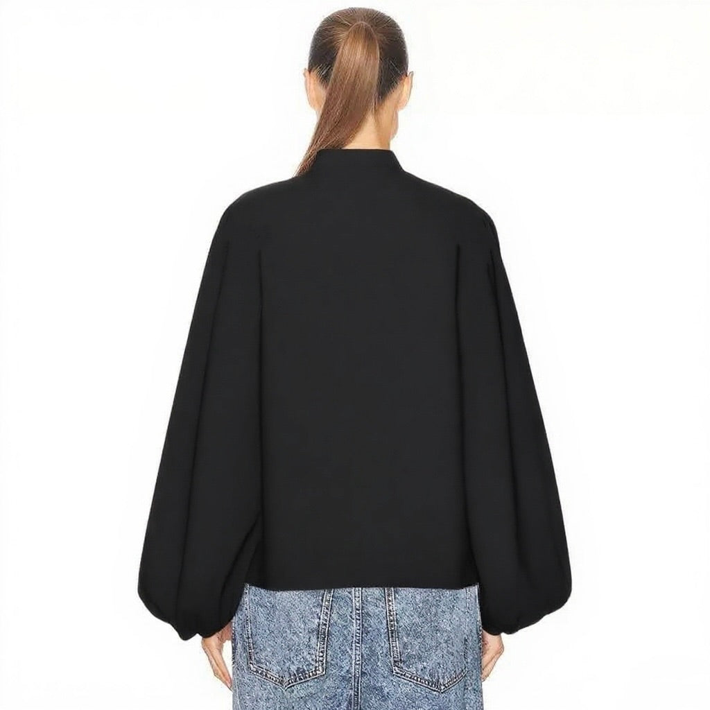 Alai 25fw pleated shirt