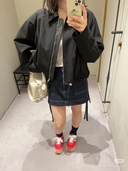 Loe 25fw splicing jacket